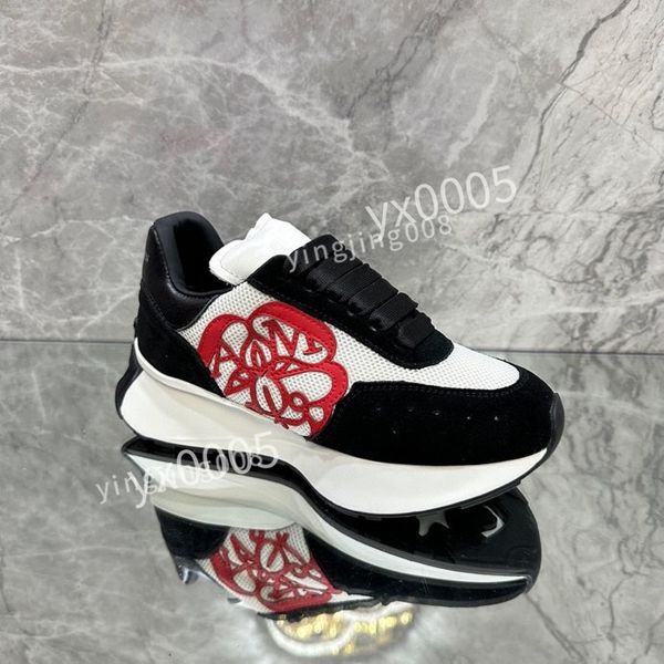 

womans brand designer classics flat sneaker casual shoes leather white letter overlays fashion platfnorm sneakers2023, Black