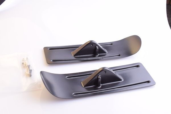 

black rc snow ski kit for rc aircraft and rc plane