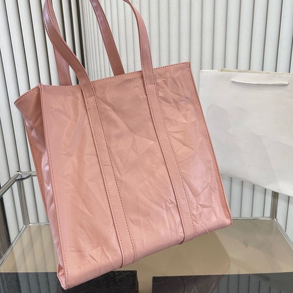 

high-quality tote bag artwork 5 colours large capacity totes classic handbag party luxury handbags shopping wholesale vintage pu leather