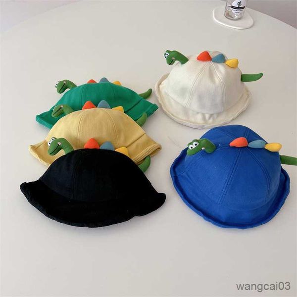 

caps hats 2023 kids hat dinosaur style boys hat girls man, Yellow