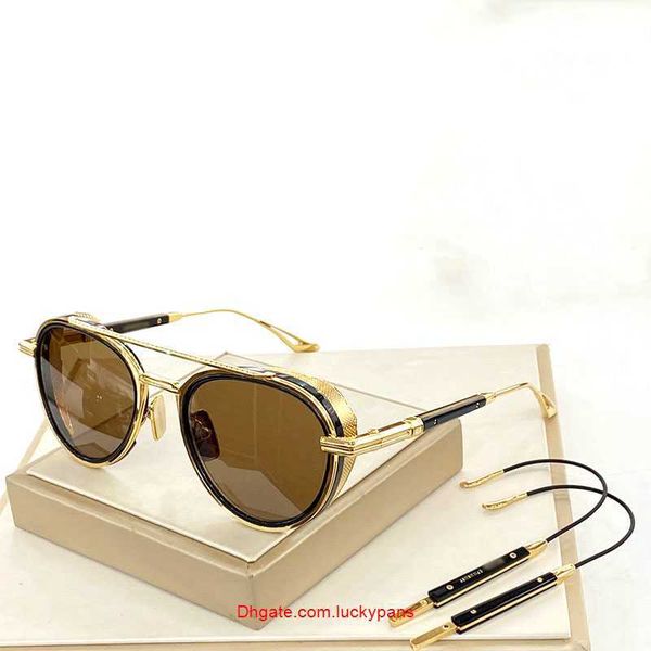 

dita epiluxury 4 square sunglasses electroplated metal frame fashion show luxury brand men women designer sunglasses original box, White;black