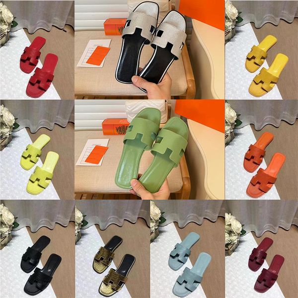 

fashion slippers designer casual shoes summer beach sandals striped flat luxury h letter non slip flip flops ladies slipper black and white