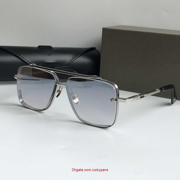 

a dita mach six original designer sunglasses for mens famous fashionable retro luxury brand eyeglass fashion design women g, White;black