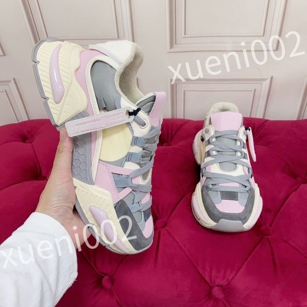 

2023 new luxurys printed thick outsole casual shoes sports comfortable superior quality super lightweight fashionable rubber more color snea, Black