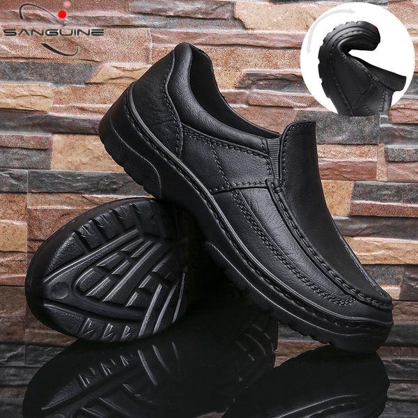 

men's shoes chef shoes comfortable protective shoes eva waterproof non-slip oil-proof lightweight wear-resistant footwear, Black