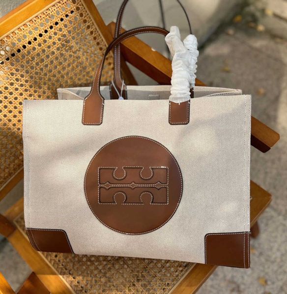 

shoulder bags simple classic ladies handbag splicing tote bags large capacity canvas premium sense bag 2022 the fashion designer