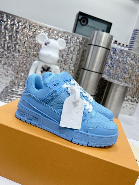 

designer sneakers boots men women casual shoes fashion white genuine leather luxury flower embroidered flat sports 0607, Black