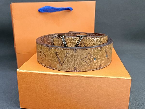 

mens designer tricolor buckle belts for women genuine leather ladies jeans belt pin buckle casual strap wholesale letter belt black 011, Black;brown