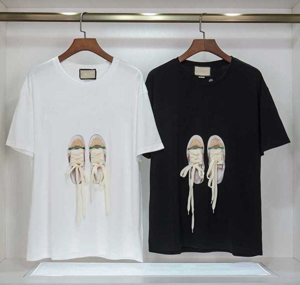 

mens tshirt designer t shirt sports quick drying clothes hip hop fun print graphic tees fashion high street loose strawberry pattern t-shirt, White;black