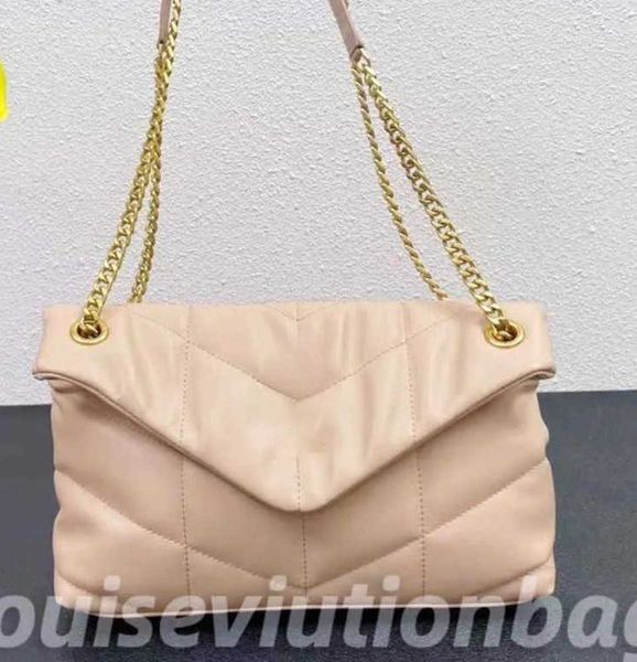 

shoulder bags lambskin fashion quilted high-quality puffer winter bag soft luxurys handbags designer bag crossbody shoulder bag js fashion