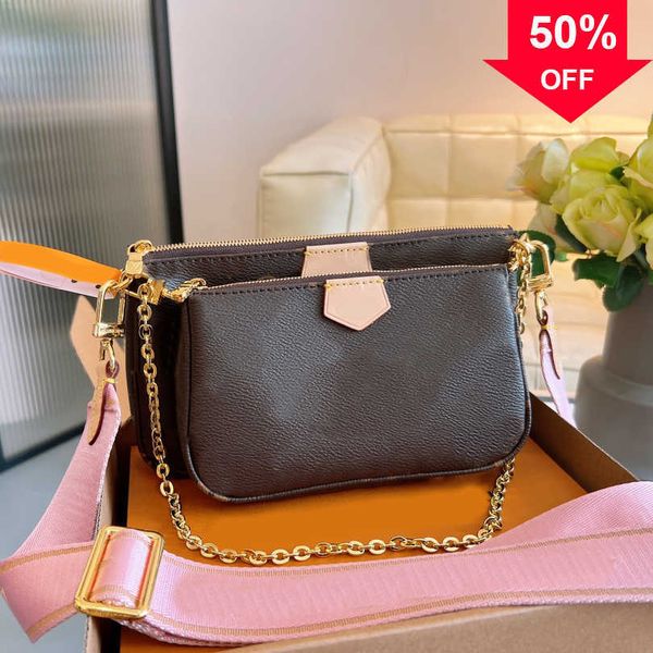 

cross body mahjong chain designer brand fashion shoulder bags handbags women letter purse phone bag wallet printed