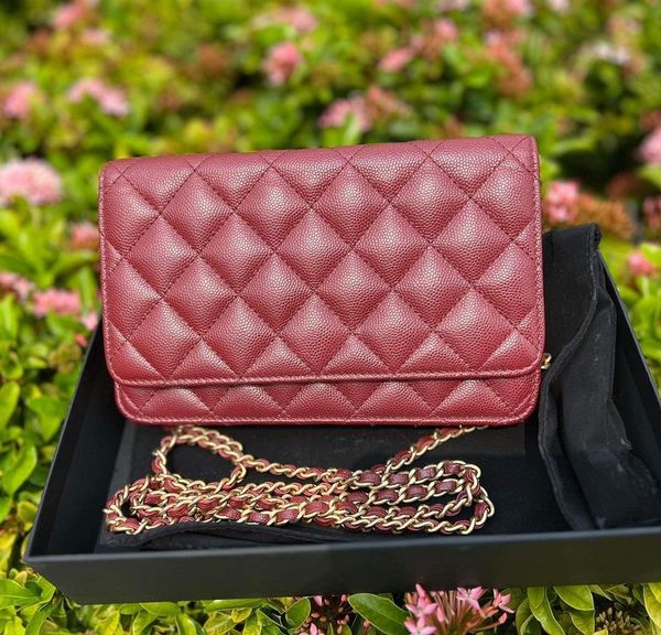 

womens chain flap clutch crossbody bags mens luxury purses designers handbags cc woc tote genuine leather envelope bag quilted caviar travel