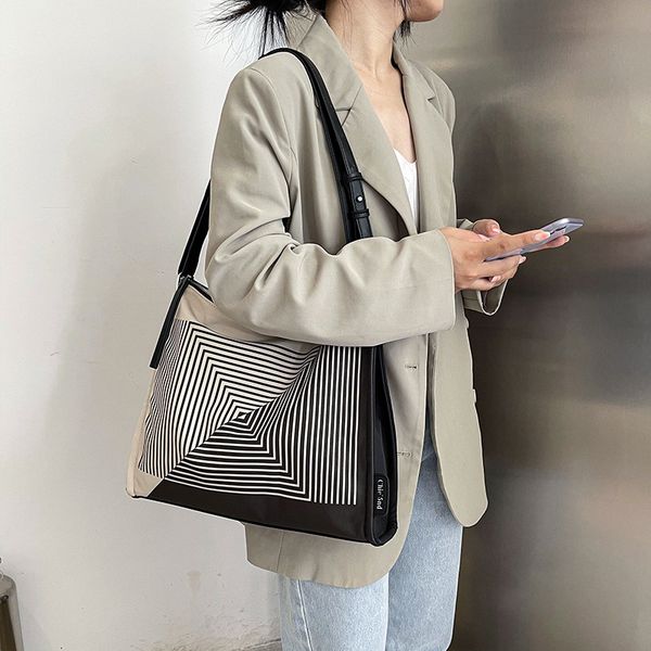 

tote bags designers women shoulder classic style fashion lady totes handbags crossbody bag canvas high-capacity student leisure geometric pa
