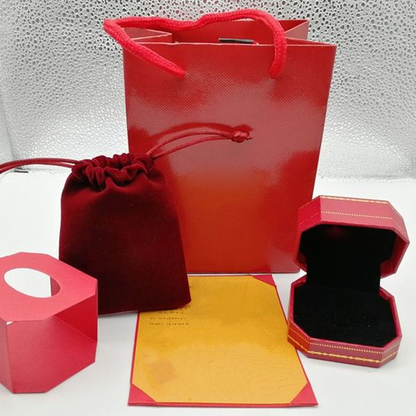 

wholesale love bangles original box red shopping bags bracelets boxes velvet bag screw screwdriver bangles boxes high-grade jewelry packagin, Black;white