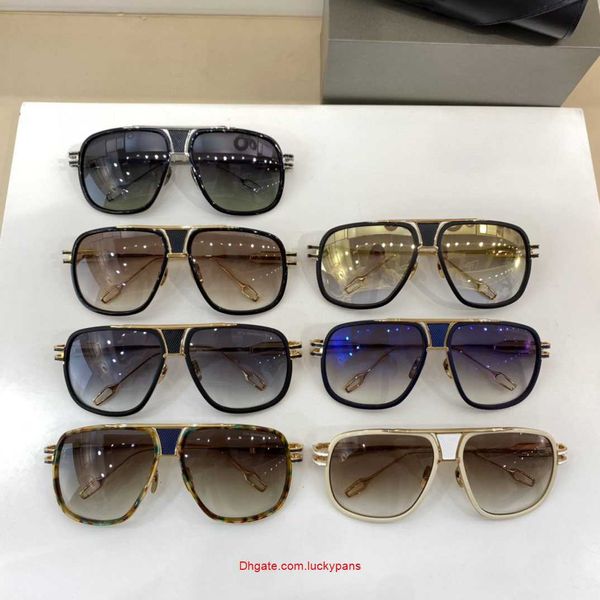

a dita grandmaster five classic retro mens sunglasses fashion design womens glasses luxury brand designer eyeglass simple busin 6u1i, White;black