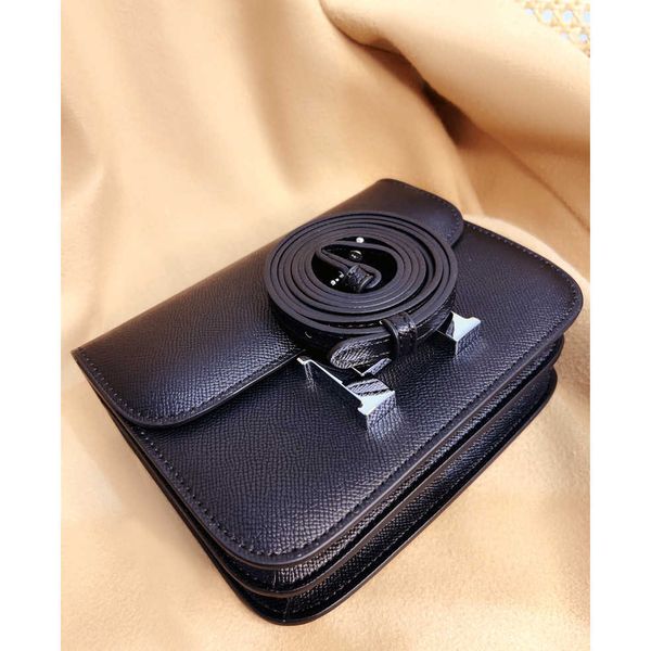 

designer h home bag summer baobao women's 2023 new fashion button kangkang bag single shoulder crossbody box tofu ja61