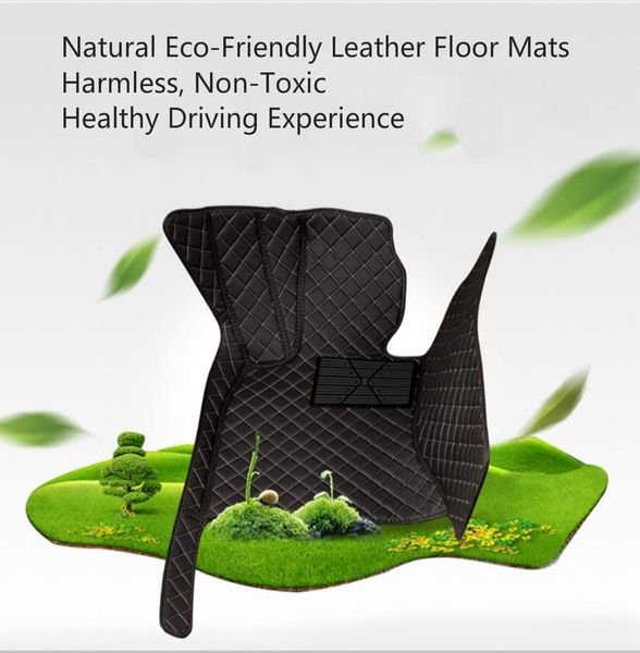 

3d shape customized waterproof car floor mats for kia sportage 2004-2023 black