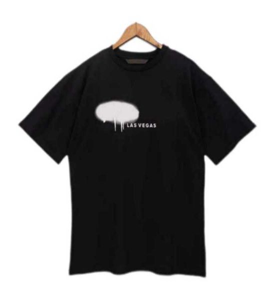 

men's tshirts t shirt palms palmangel city designer limited inkjet graffiti letter printing women's sailboat short-sleeved casual, White;black