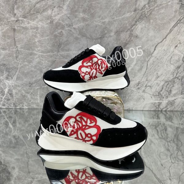 

2023new womans brand designer classics flat sneaker casual shoes leather white letter overlays fashion platfnorm sneakers, Black