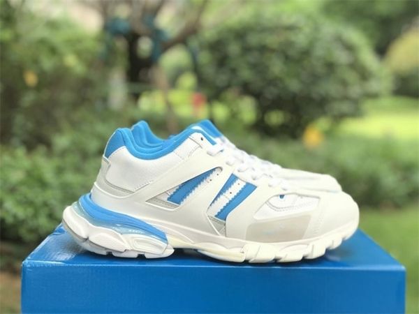 

white blue runnig designer shoes outdoor ballseketball shoes sneaker with original box