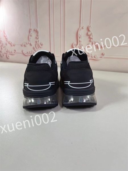 

2023 new fashion designer shoe lightweight lace-up breathable casual sneakers business leisure walking loafers, Black
