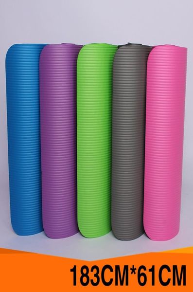 

extrathick women high density antitear exercise yoga mats for pilates nbr nonslip no plastic taste pregnant women yoga mat2032244