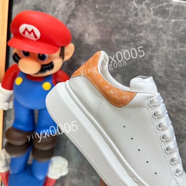 

r mens womens quality classics flat sneaker casual shoes leather white letter overlays fashion platfnorm sneakers2023, Black