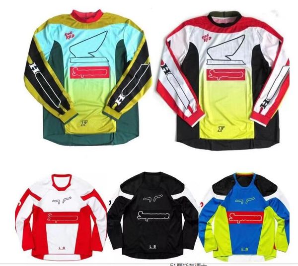 

motorcycle racing suit new cross-country riding speed surrender downhill jersey with the same customization