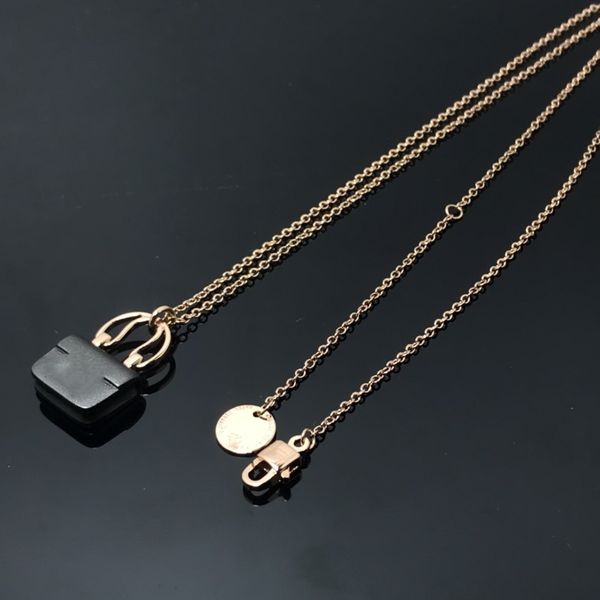 

h designer pendant necklaces mens women 18k plated gold letter necklace trendy personality clavicle chain design jewelry colorfast no allerg, Silver