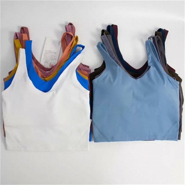 

lulus yoga racerback tank for women with built in bra,women's padded sports bra fitness workout running shirts lulus lemon 34lf#