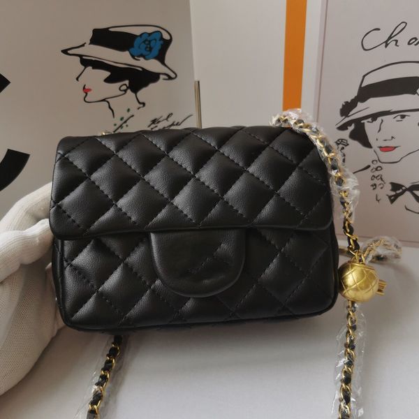 

high-end ladies shoulder bag fashion design luxury handbag leather lady messenger bag sheepskin lady bag