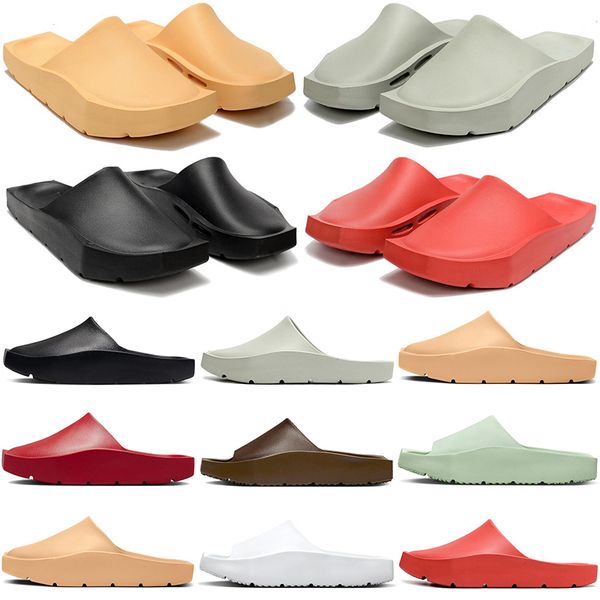 

hex mule sandal slipper sliders for men women sandals slide sea coral light silver runners pantoufle mens womens slides slippers trainers fl, Black