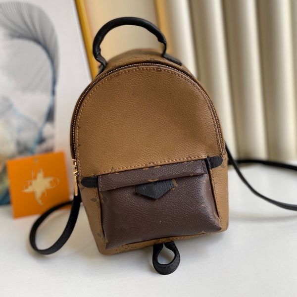 

2023 new brand designer bag atmosphere backpack crossbody bag small bag schoolbag leather mini backpacks clutch handbag shoulder bag tote ba