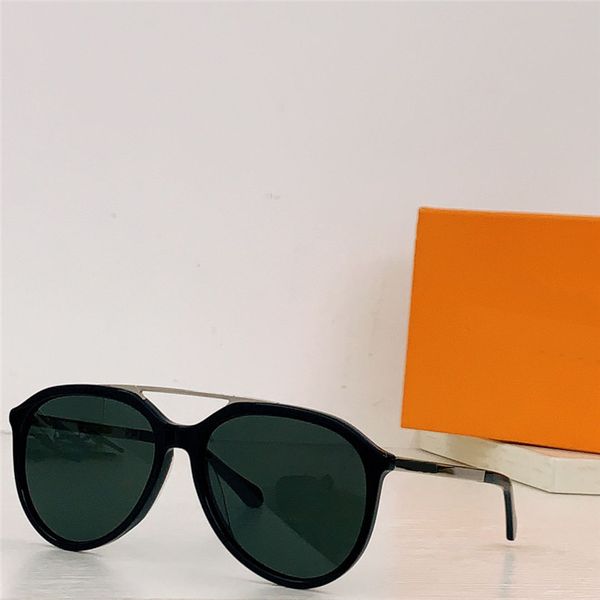 

new fashion design pilot sunglasses z1889u simple acetate frame popular and versatile style outdoor uv400 protection glasses 58-16-145, White;black