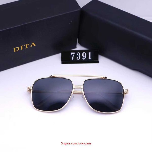 

sunglasses dita men's and women's same casual glasses cycling vacation sunglasses 7391, White;black