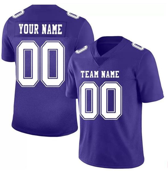

custom name and number football jerseys size s-xxxl 36, Black;red