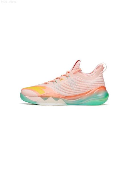 

basketball shoes anta klay thompson kt6 original 2021 men's low cut cherry 113122305-7