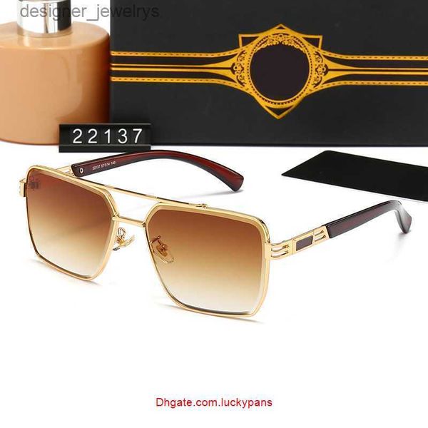 

designer dita sunglasses supereyewear fashion metal frame sun glasses uv400 men's gradient shades sunglasses, White;black