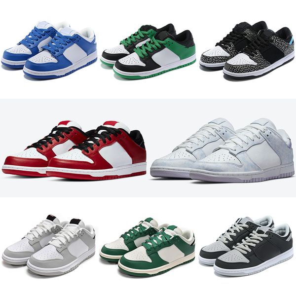 

flat running shoes men women sb low trainers sneakers classic black white panda coast university blue red chicago sports shoes sadow grey la