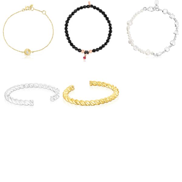 

fami pearl silver bracelet good craftsmanship, youth, cuteness, leisure, vitality, White