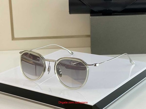 

a dita schema two luxury sunglasses for men fashion design heavy metal women sunglasses designer eller punk style uv400 with box uwn5, White;black