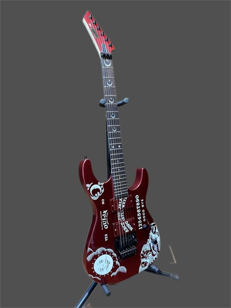 

custom shop kh-2 psychic kirk hammett cynthia red electric guitar