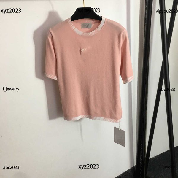 

luxury women designer t-shirt wrapped logo printingtees casual short sleeve summer round neck luxurious #multiple product, White
