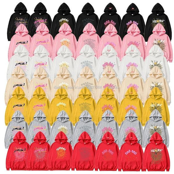 

men's hoodies sweatshirts mens designer pink sp5der 555555 spider hoodie men designer hoodies sweatshirt sweater hoody organic cotton s, Black