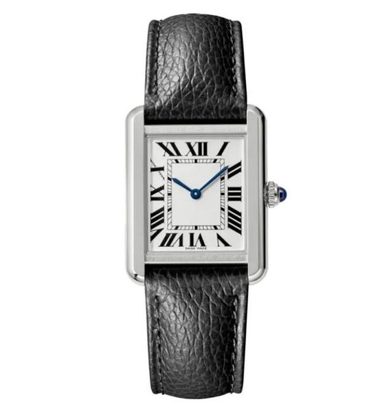 

fashion new lady watches women dress watches casual rectangule leather strap relogio feminino woman wristwatch montre de luxe, Slivery;brown