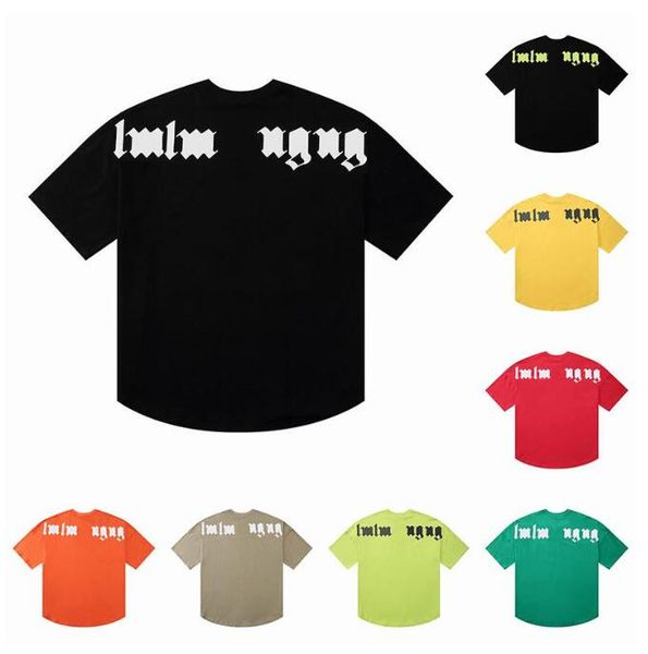 

pa tees loose tshirt summer fashion mens womens designers t shirts long sleeve luxurys letter cotton tshirts clothing polos short sleeve pa, White;black