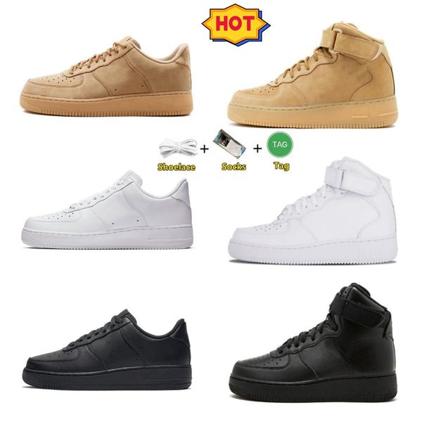 

classic designer running shoes forces outdoor men low airforce classic 1 07 airs high skateboard shoes one women all white black wheat sport