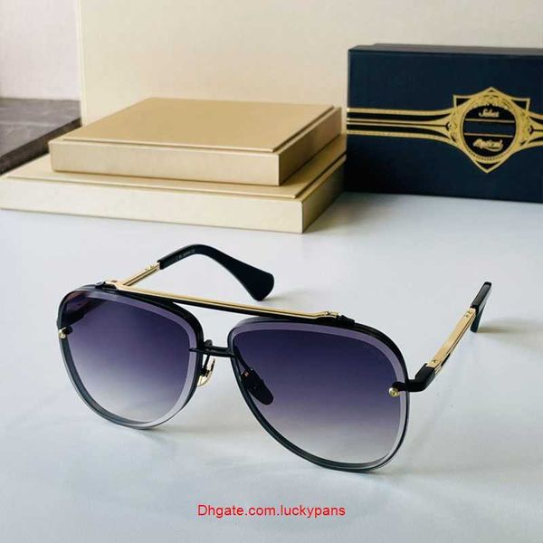 

dita mach seven men women designer sunglasses metal gold plated frame business sports style sunglasses original box vcbp usb1, White;black