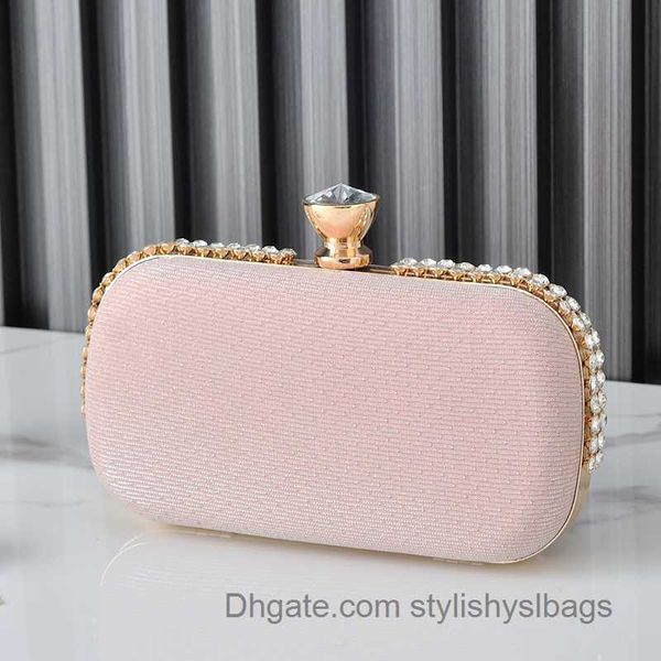 

shoulder bags pink purse for women crossbody handbag diamond designer bags luxury 2022 crystal clutch brand small cellphones wedding bag