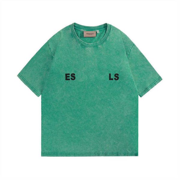 

mens designer essent t-shirt summer print letters loose hip hop trend essentails tshirts fashion casual tees essentiel 2023 otvtoiq3, White;black